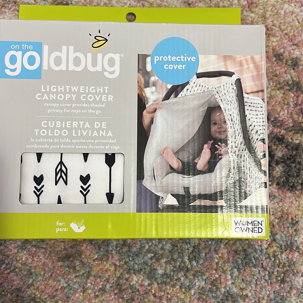 Car seat canopy cover